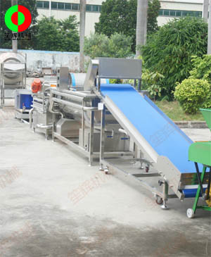 肇慶高新區(qū)本地客戶現(xiàn)場檢驗(yàn)艾草處理加工生產(chǎn)線!