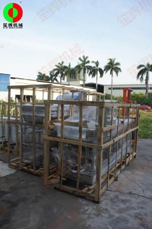 大批蔬果前處理加工設備出貨交付客戶！