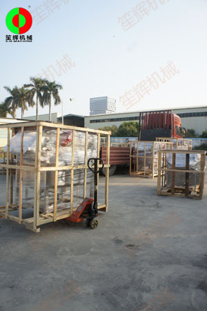 年前某經(jīng)銷(xiāo)商定購(gòu)的蔬果加工機(jī)械設(shè)備訂單，按期完工交付！