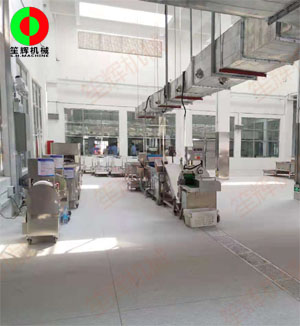 某特殊懲戒單位飯?zhí)脽o刀化食品處理加工機(jī)械線安裝現(xiàn)場!