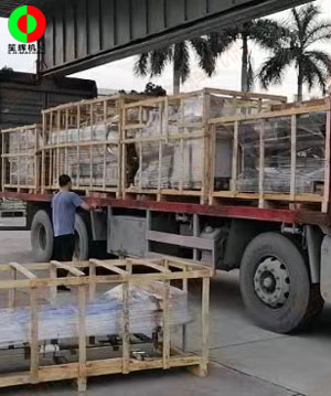 大批切菜機及洗菜機等蔬果前處理加工機械發(fā)貨交付客戶!