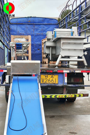 廣西黃小姐的一批中央廚房?jī)舨思庸ぴO(shè)備發(fā)貨交付!