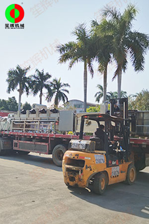 廣西香芋加處理生產(chǎn)線交付客戶！