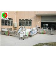 連續式蔬果去皮清洗切割風干生產線 連續式蔬果去皮清洗切割風干生產線