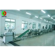 大型韭菜殺青生產線(視頻) 大型韭菜殺青生產線(視頻)